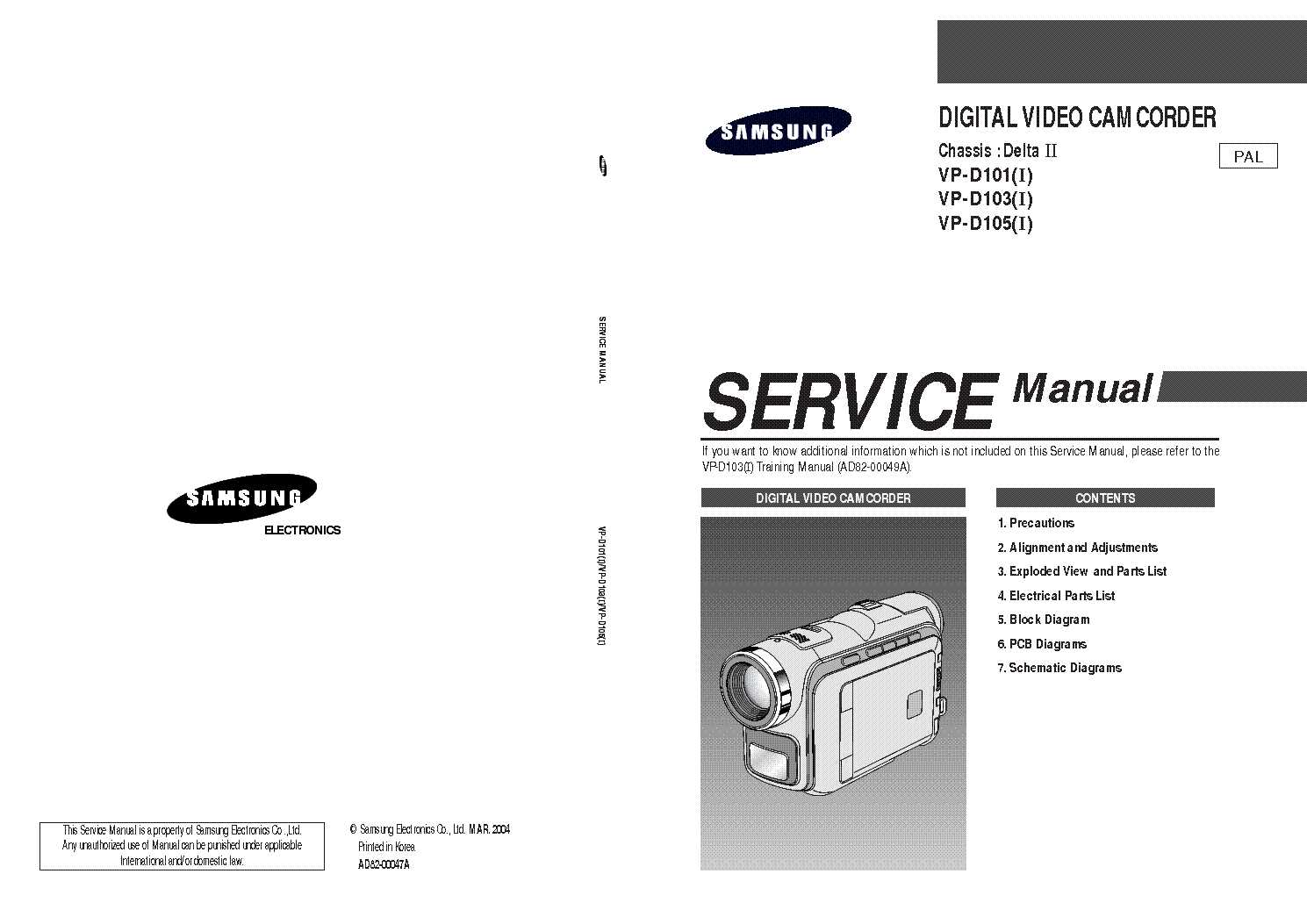 d105 parts diagram