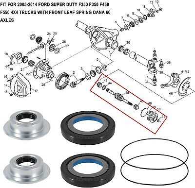 dana 60 parts diagram