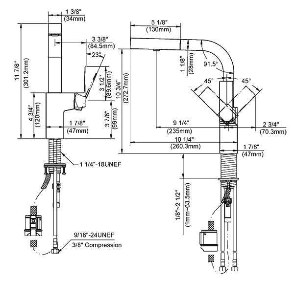 danze kitchen faucet parts diagram