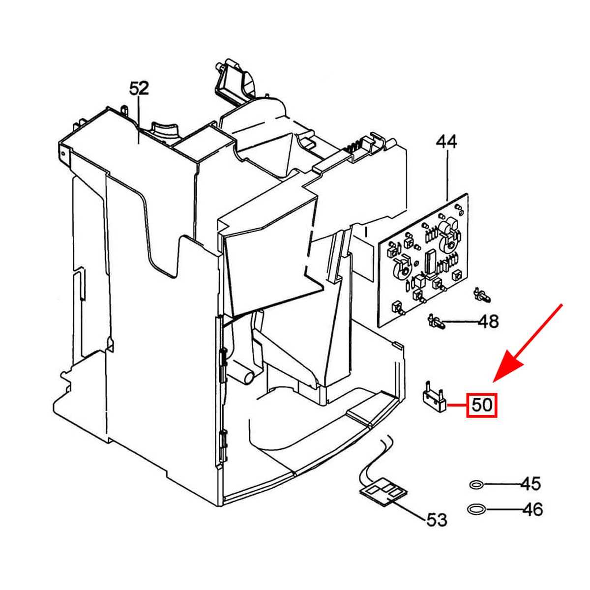 delonghi magnifica esam 3500 parts diagram