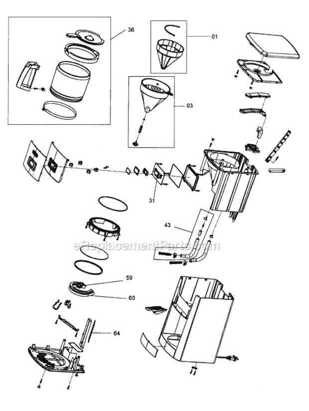 delonghi magnifica esam 3500 parts diagram