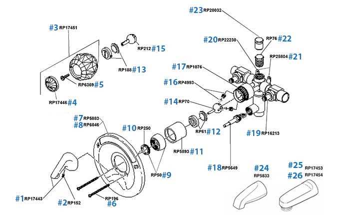 delta bathroom faucets parts diagram