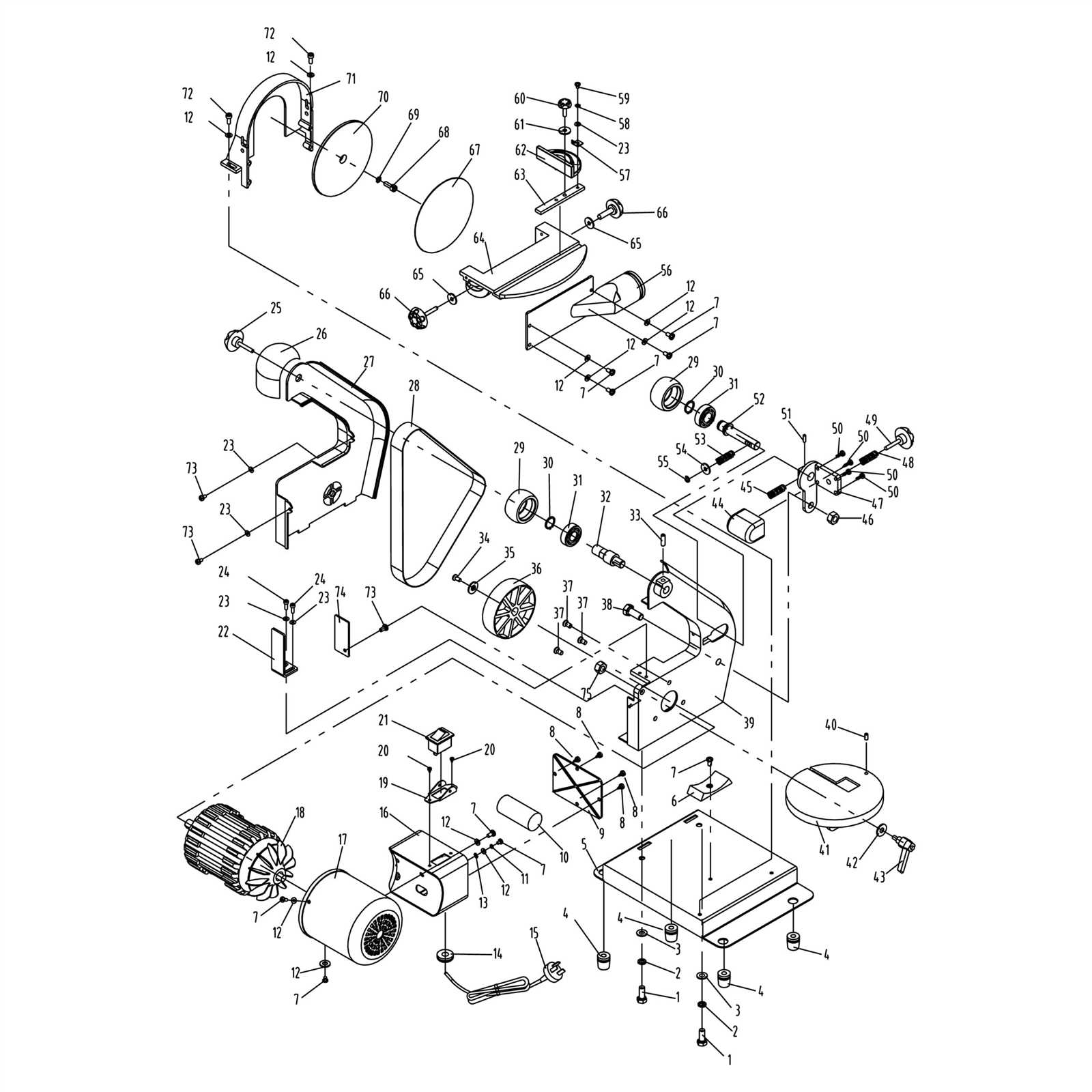 delta planer parts diagram