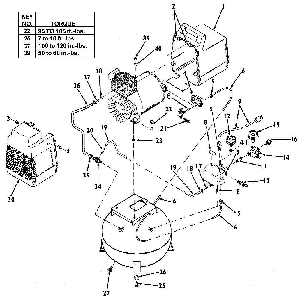 devilbiss compressor parts diagram