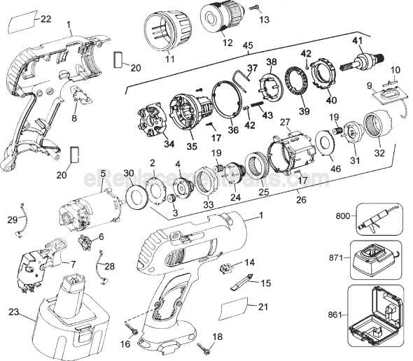 dewalt dcst972 parts diagram