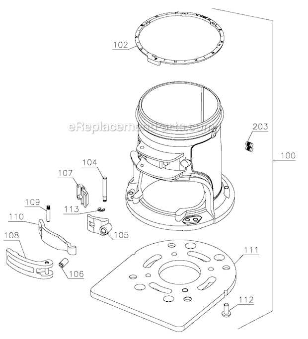 dewalt dw618 parts diagram