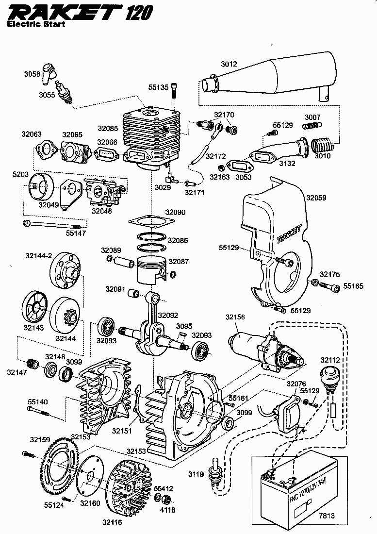 diagram engine parts