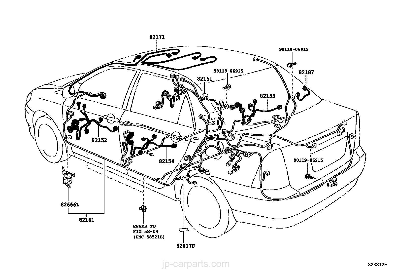 diagram toyota corolla body parts names