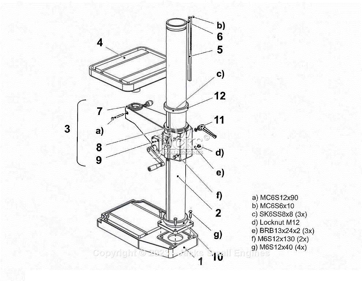 dillon 650 parts diagram