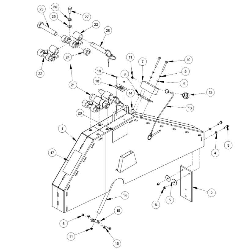 ditch witch 1330 parts diagram