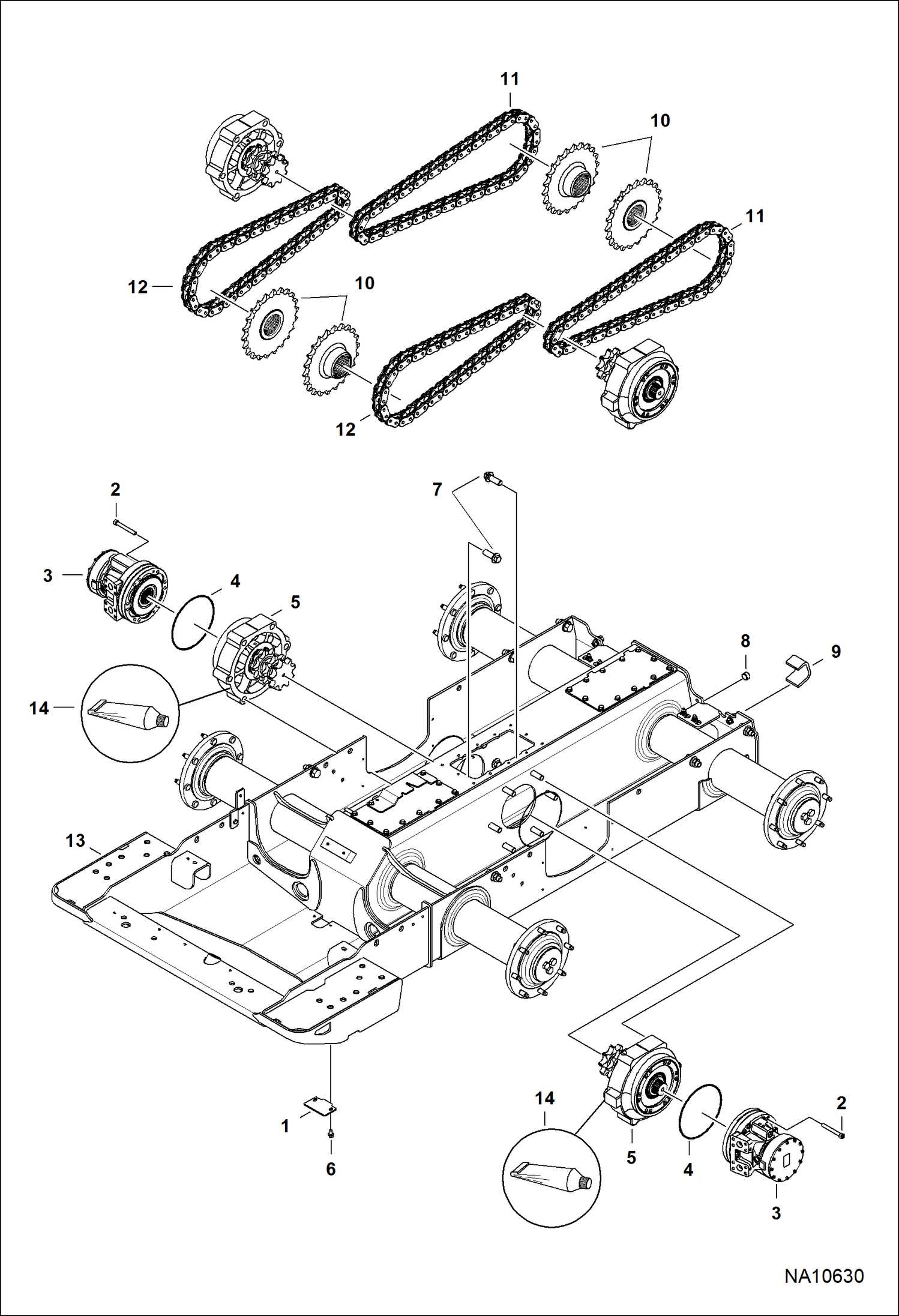 ditch witch 1330 parts diagram