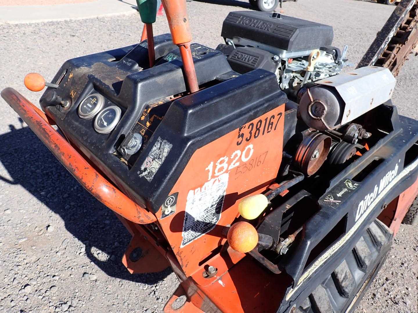 ditch witch 1820 parts diagram