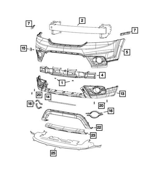 dodge journey parts diagram