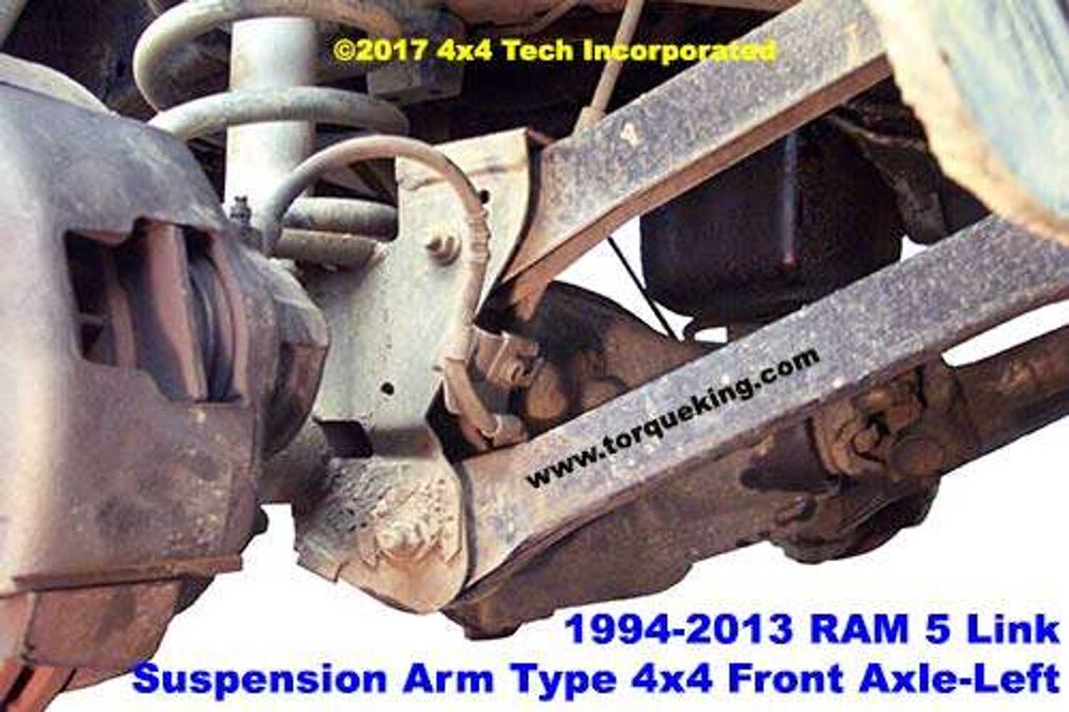 dodge ram rear suspension parts diagram