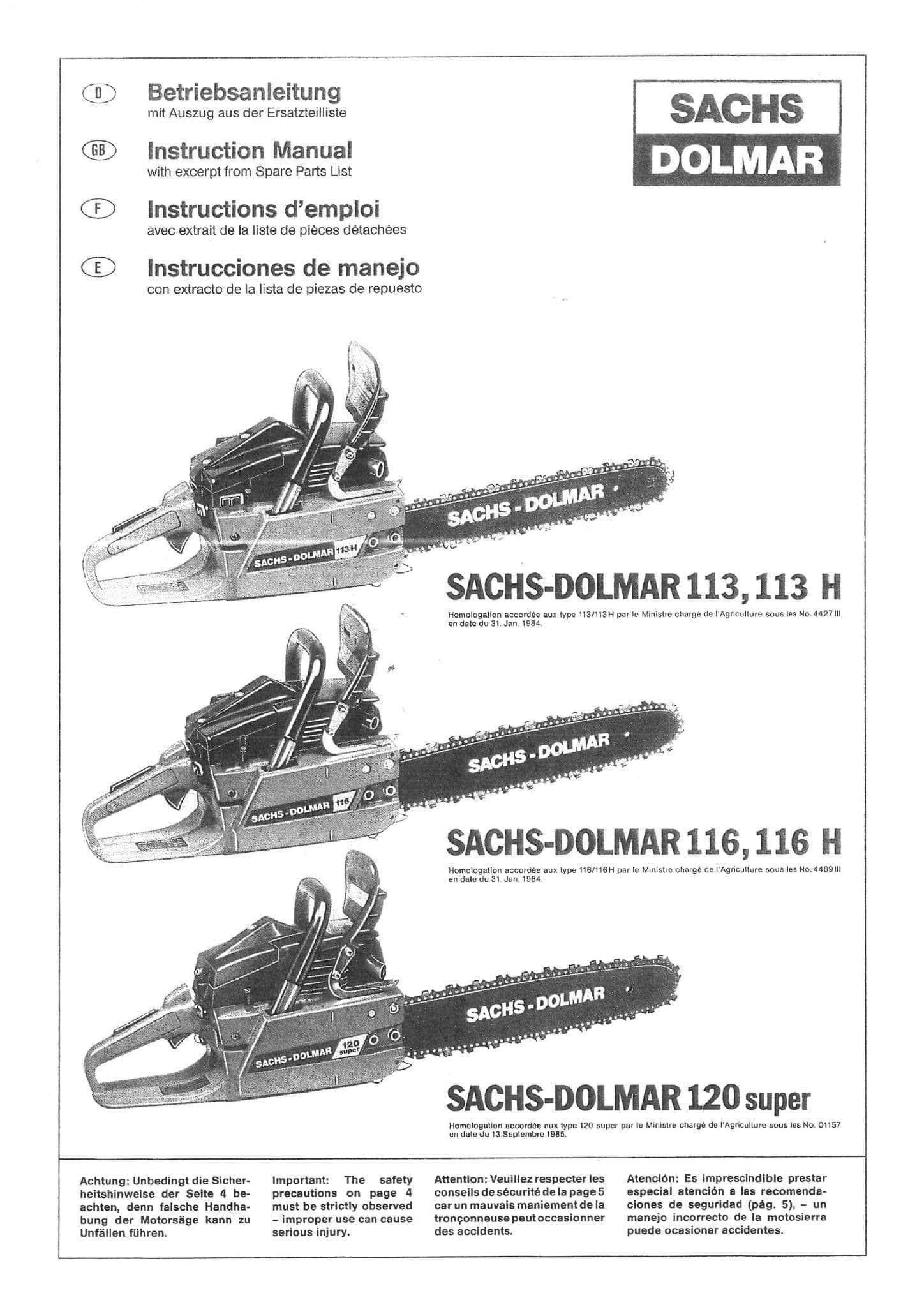 dolmar chainsaw parts diagram