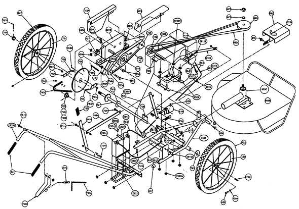 dr all terrain mower parts diagram