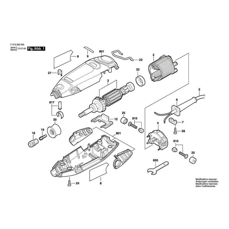 dremel 300 parts diagram