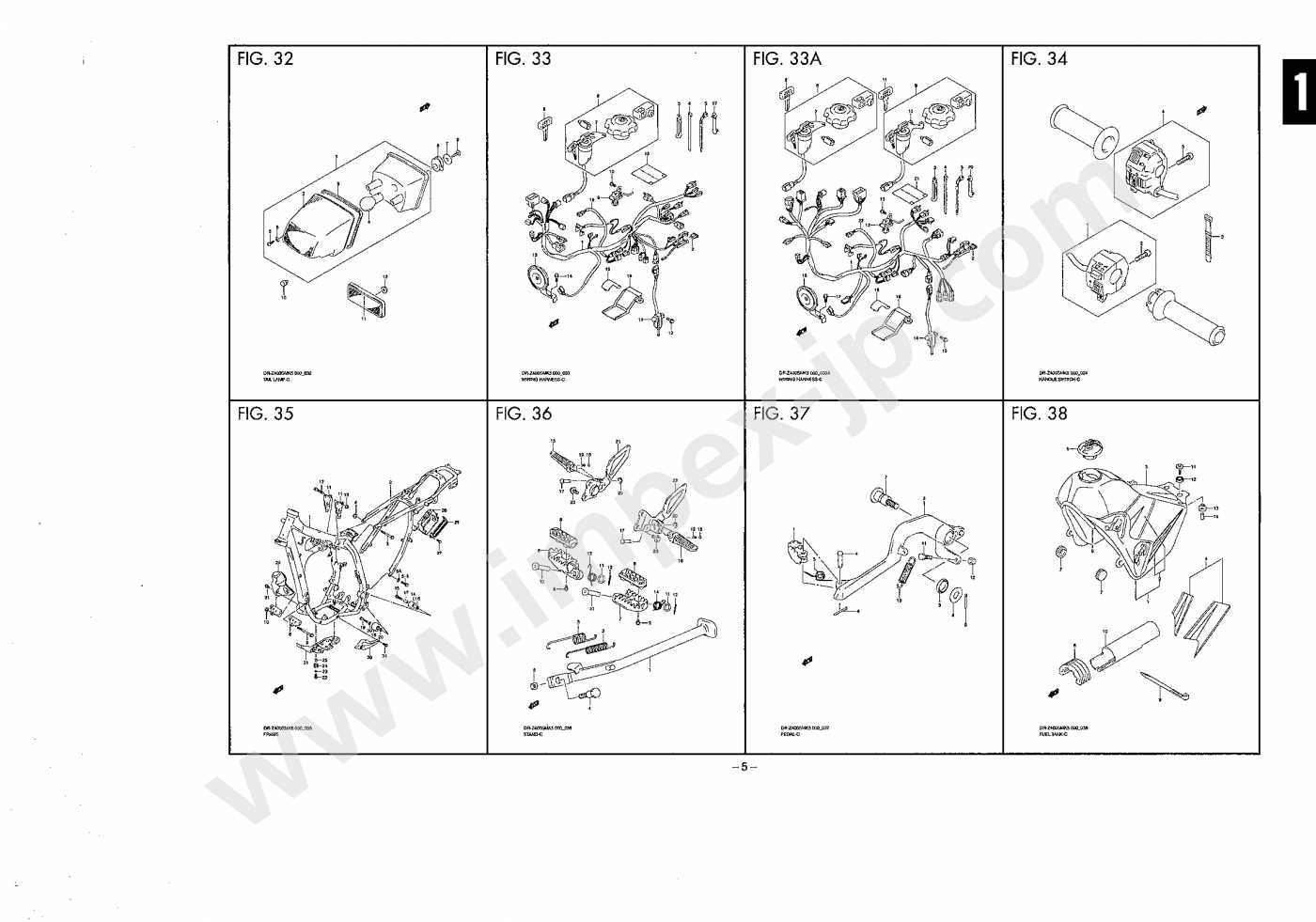 drz400sm parts diagram