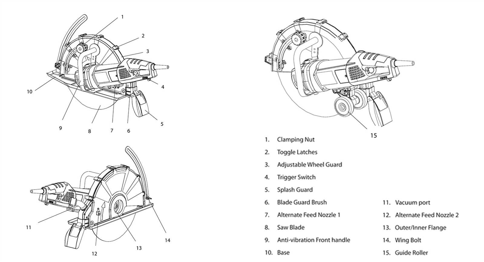 dsh 700 parts diagram