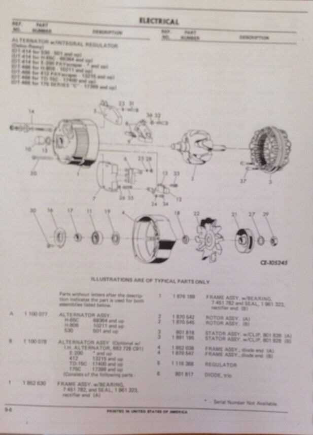 dt466 engine parts diagram