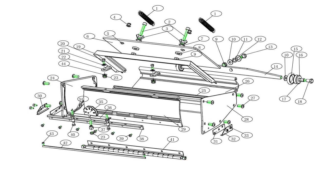 dura stilts parts diagram