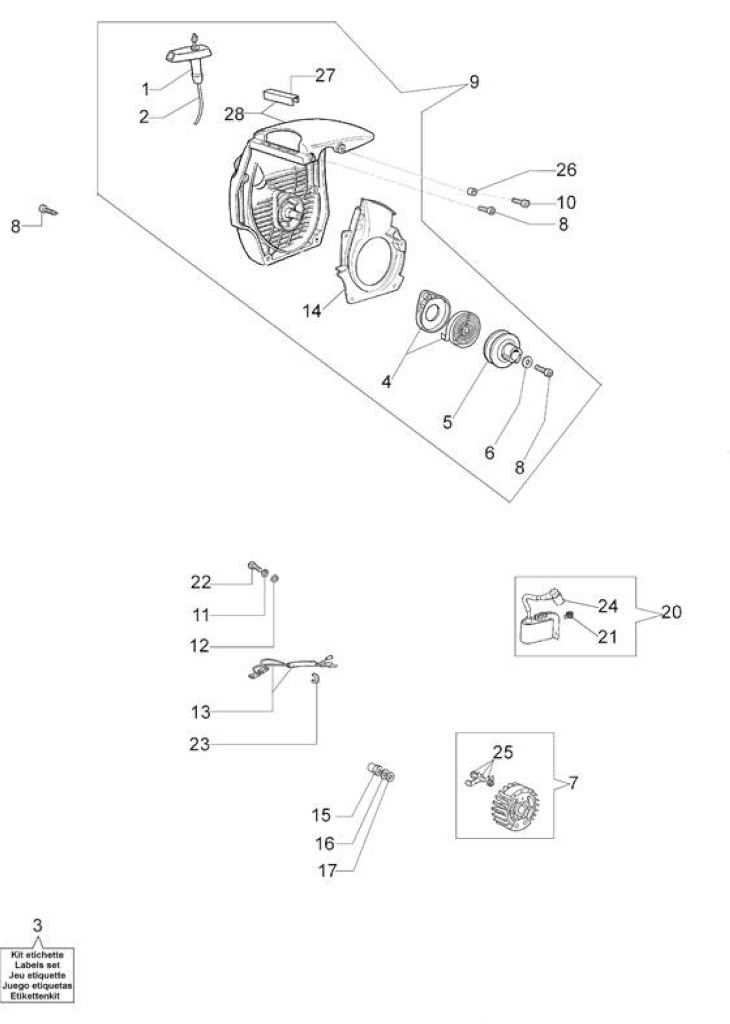 echo es 210 parts diagram