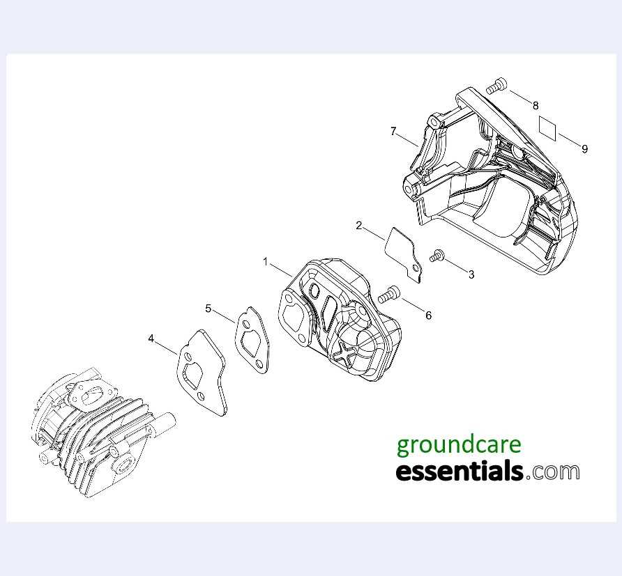 echo parts diagram