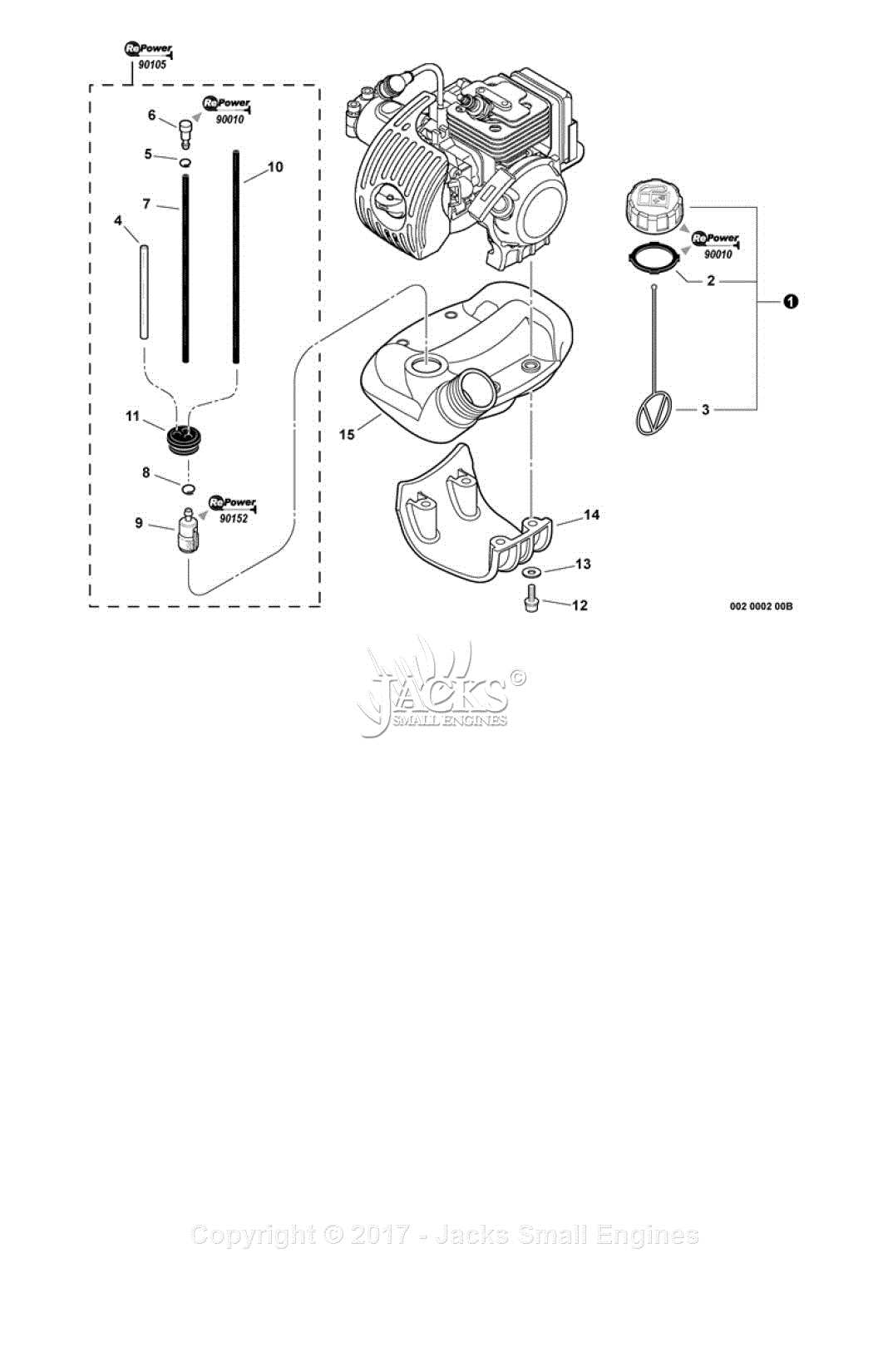 echo ppt 265 parts diagram