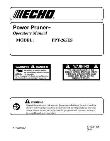 echo ppt 265 parts diagram