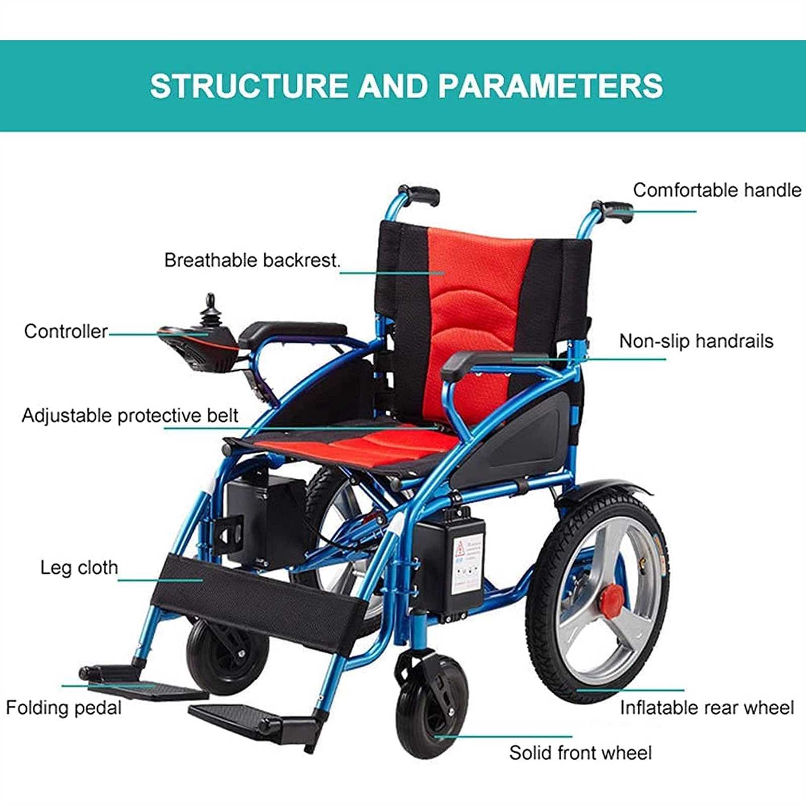 electric wheelchair parts diagram