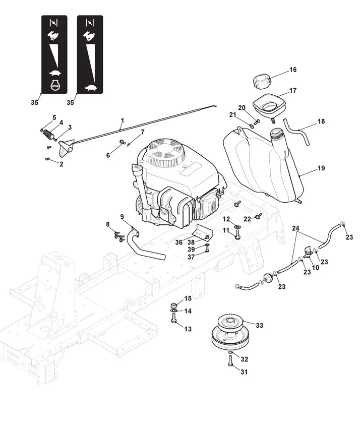 exmark 30 parts diagram