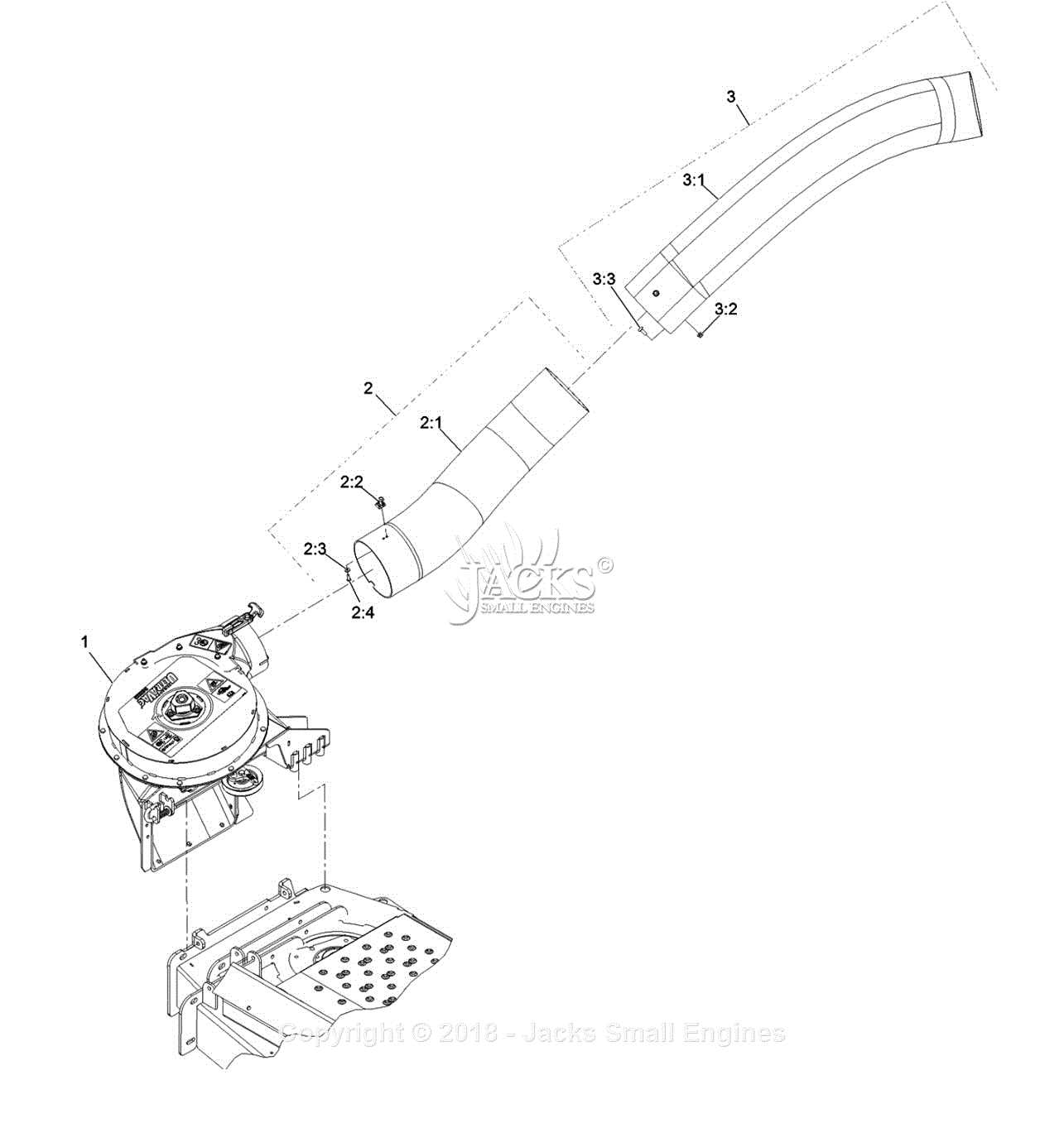 exmark ultra vac parts diagram