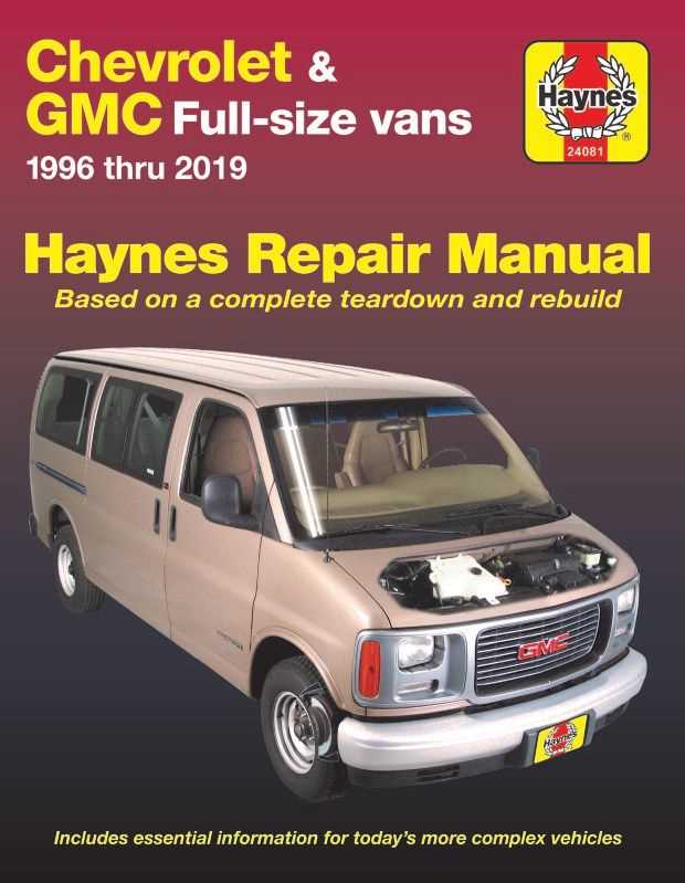 express 1500 chevy express van parts diagrams