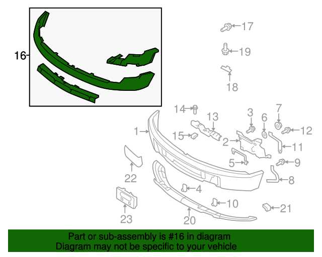 f150 front end parts diagram