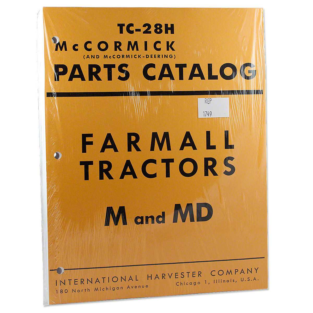 farmall m parts diagram