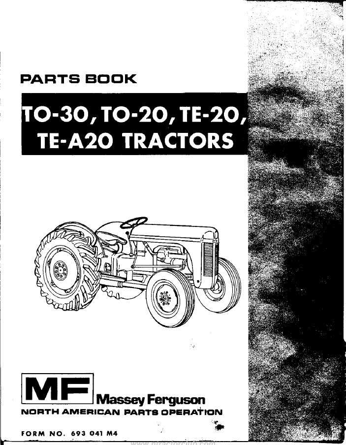 ferguson te20 parts diagram