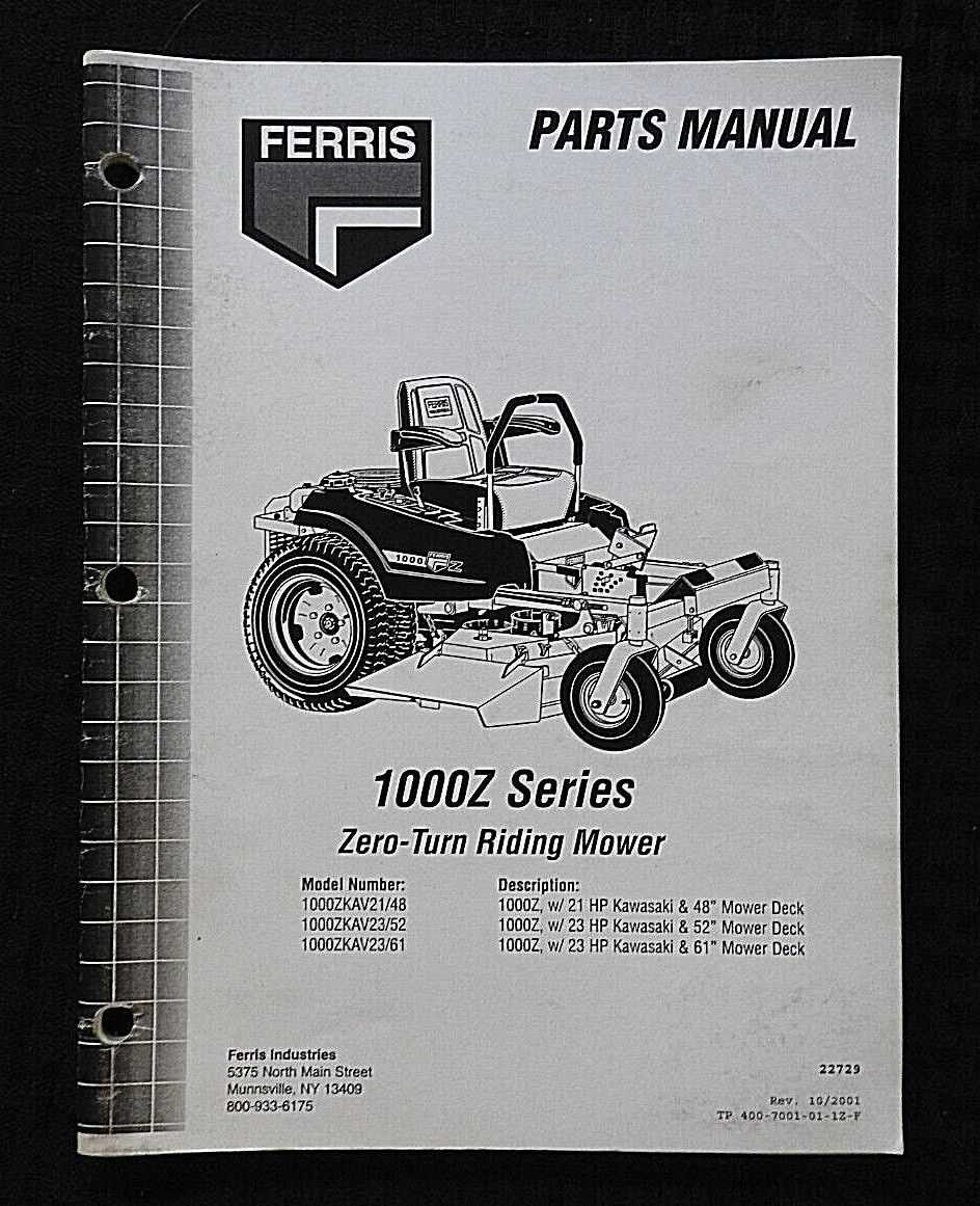 ferris parts diagram