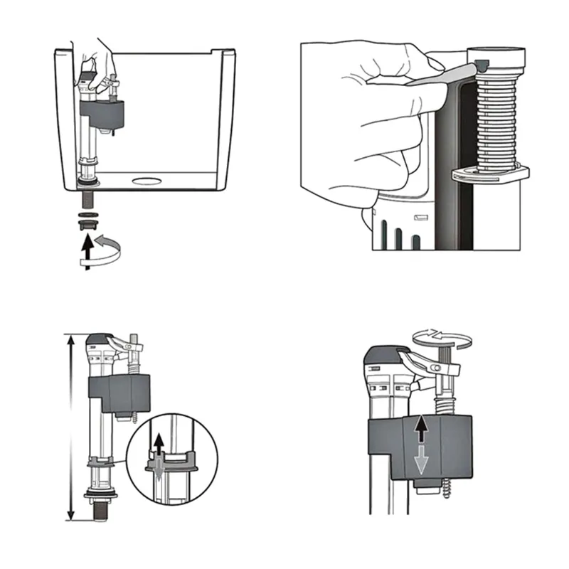 fill valve parts diagram