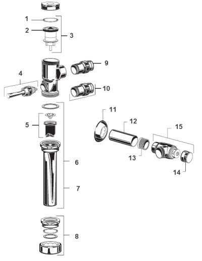 fill valve parts diagram