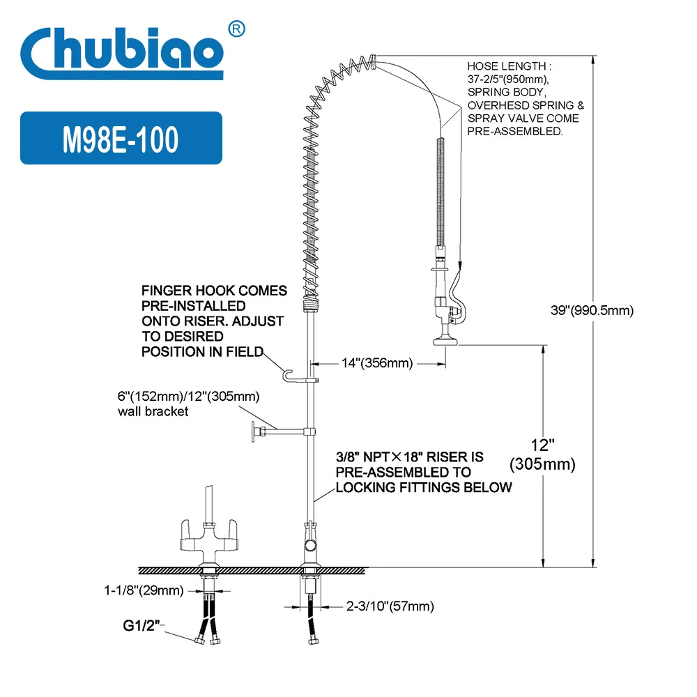 fisher faucet parts diagram