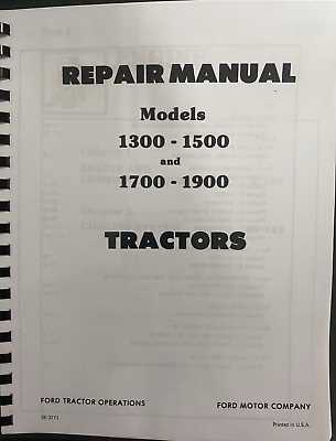 ford 1700 tractor parts diagram