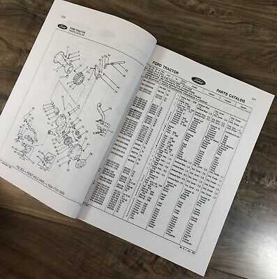 ford 1700 tractor parts diagram