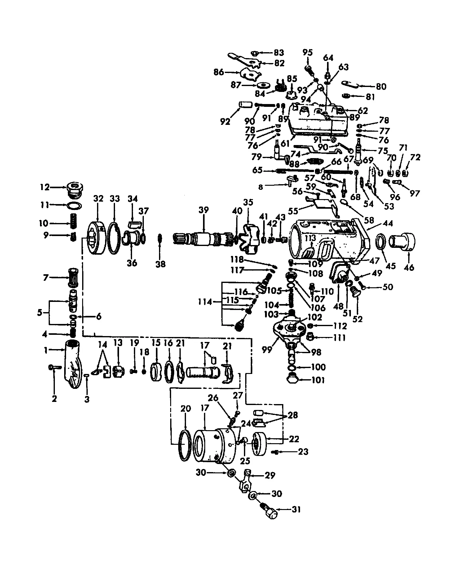 ford 4610 tractor parts diagram