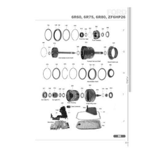 ford 6r80 transmission parts diagram