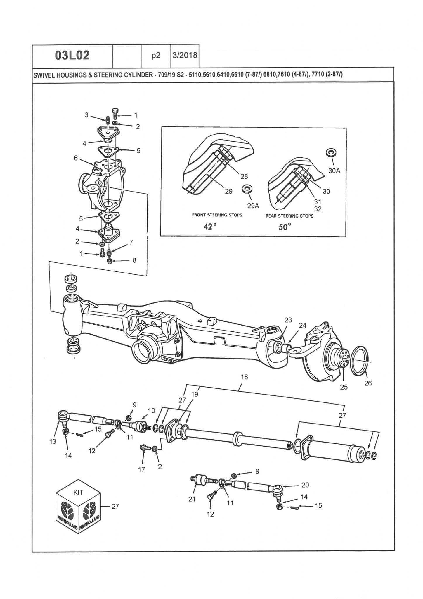 ford 7710 tractor parts diagram