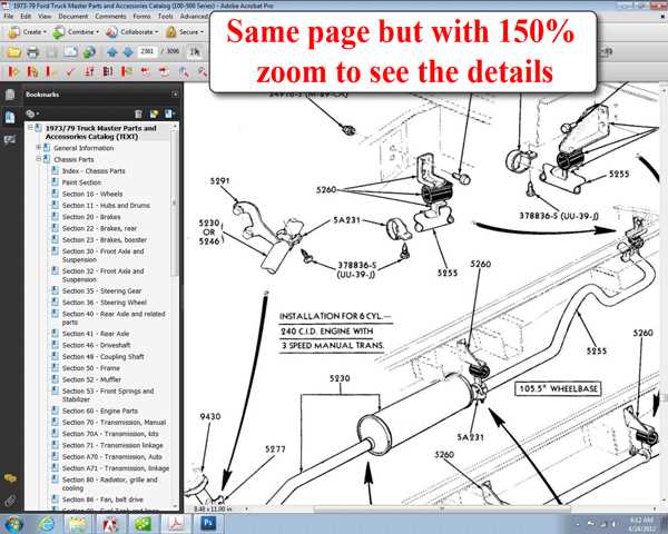 ford diagram parts