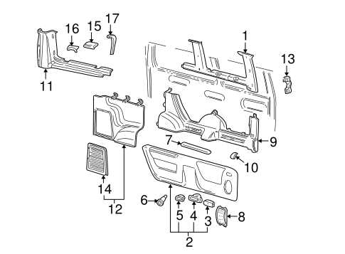 ford e 250 parts diagram