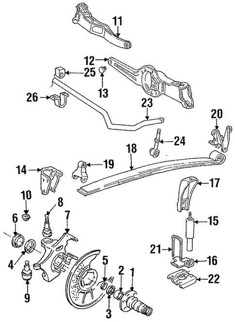 ford f 250 parts diagram