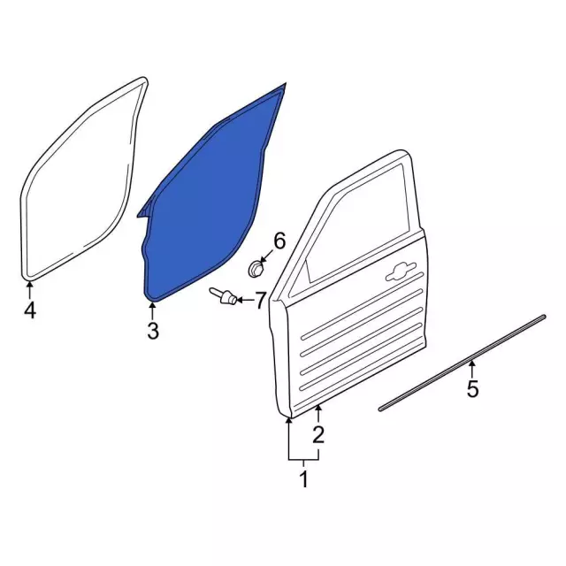 ford flex parts diagram