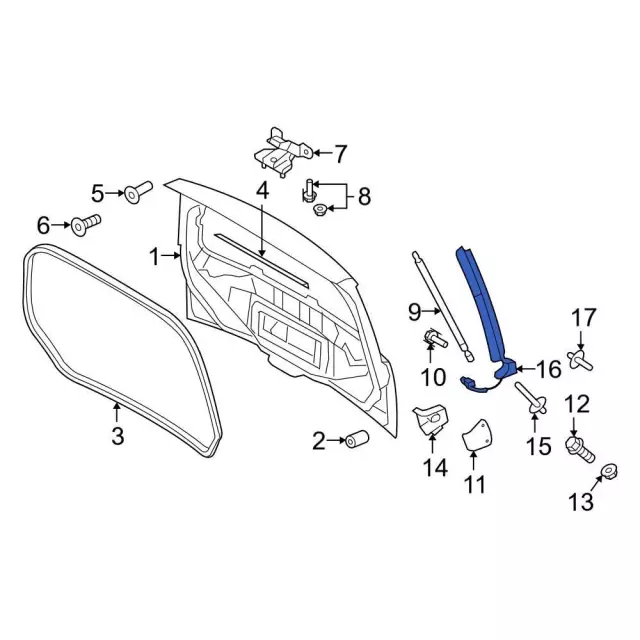 ford flex parts diagram